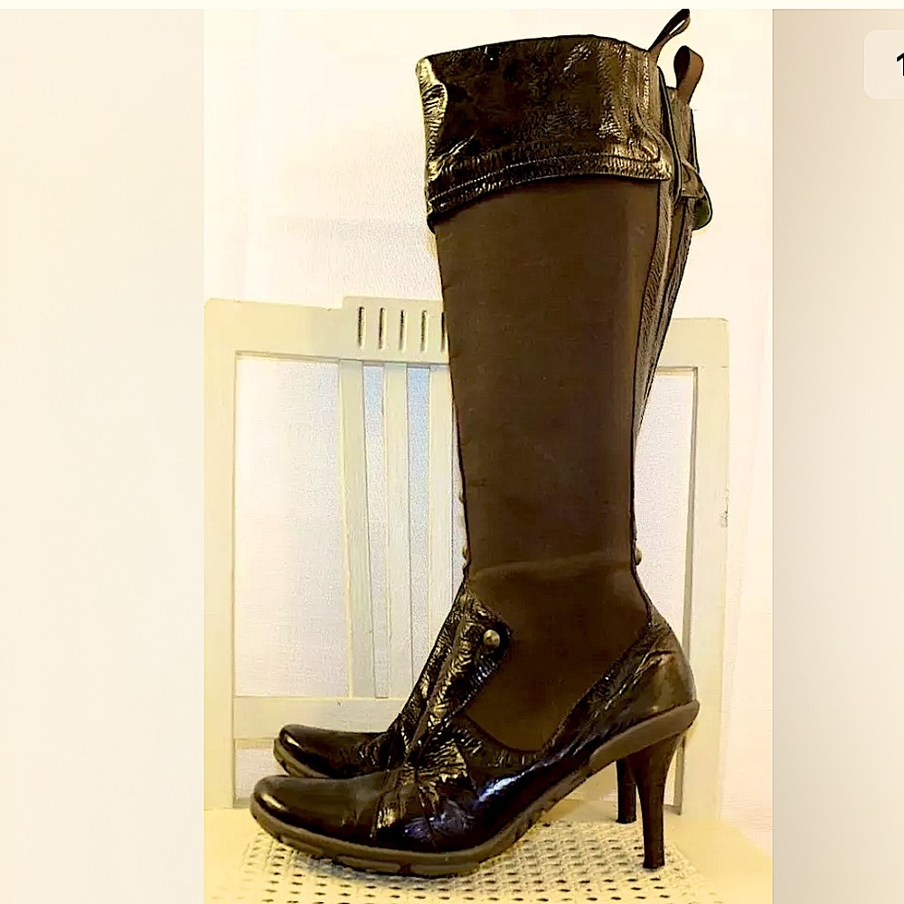 MATERIA PRIMA Knee High Comfort Boots 8M Italy!!!